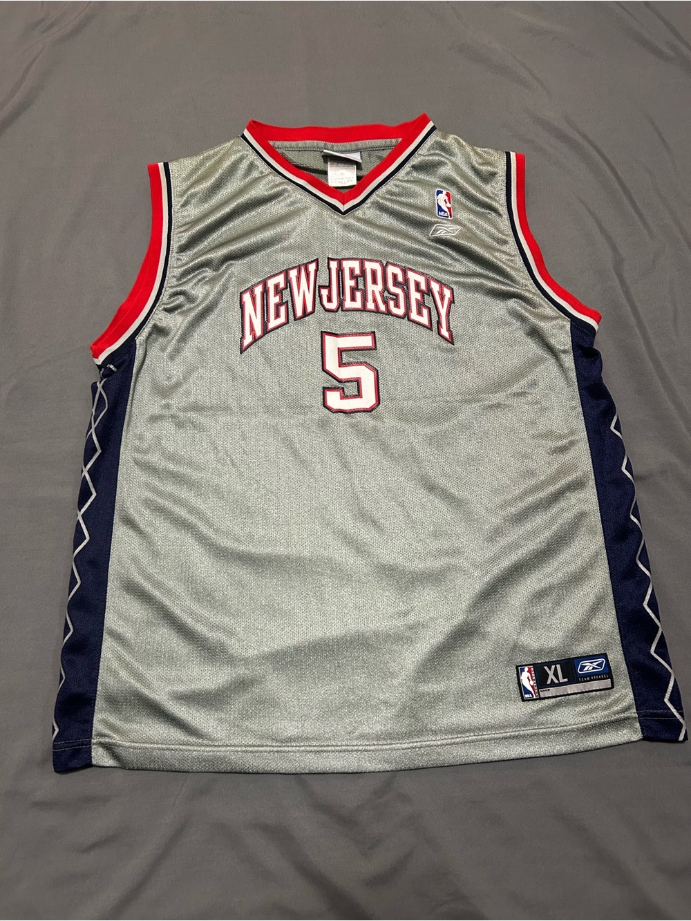 Authentic Retro Reebok Jason Kidd / New Jersey Nets Jersey (GREAT CONDITION)